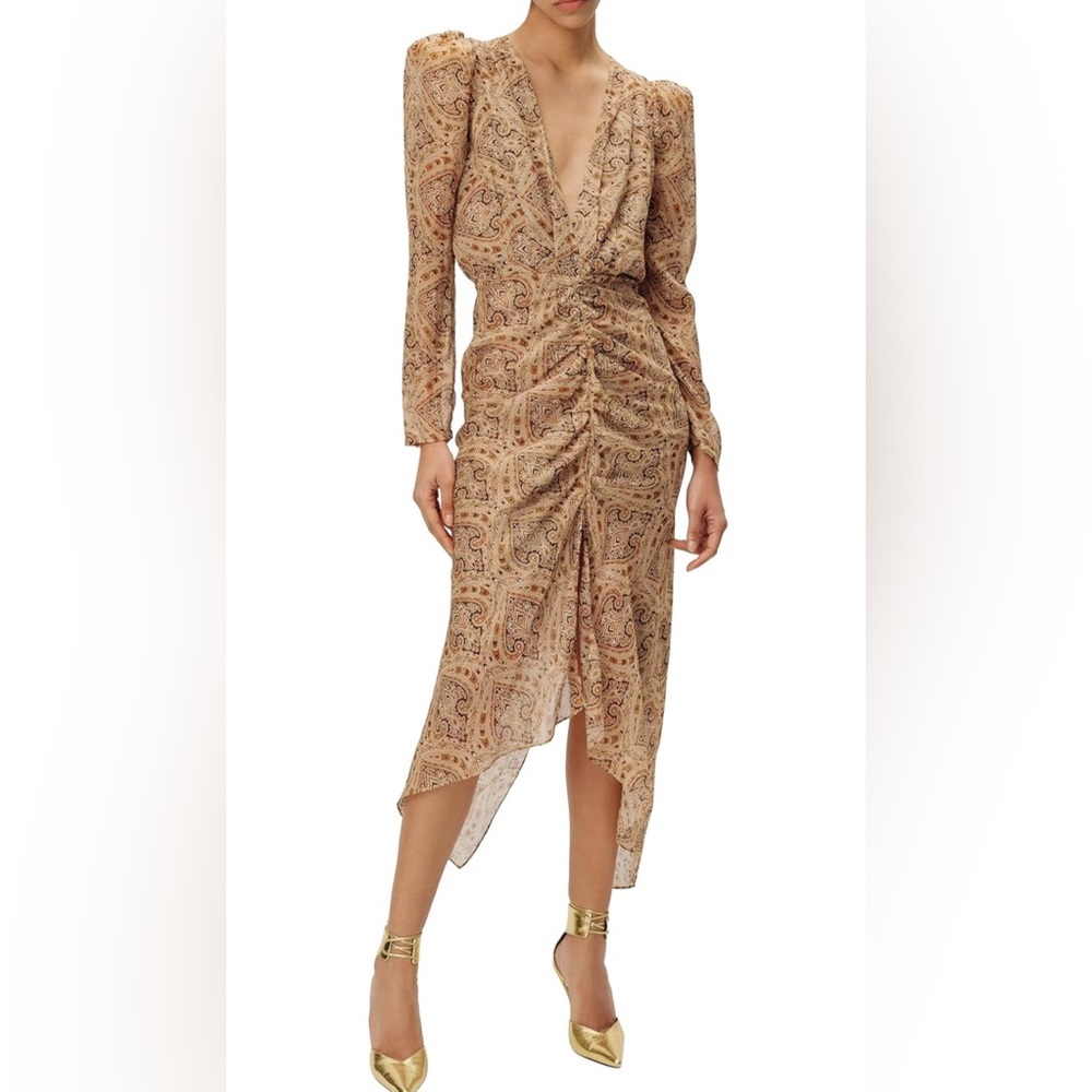 Ronny Kobo Long Sleeve Dress